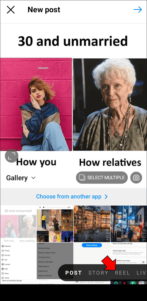 saving 1 حل مشكلة عدم توفر الأغنية في انستقرام ريلز