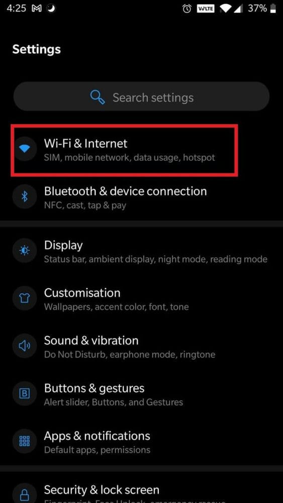 wifi and internet min 6 طرق لإيقاف تشغيل بلوتوث تلقائيًا على Android