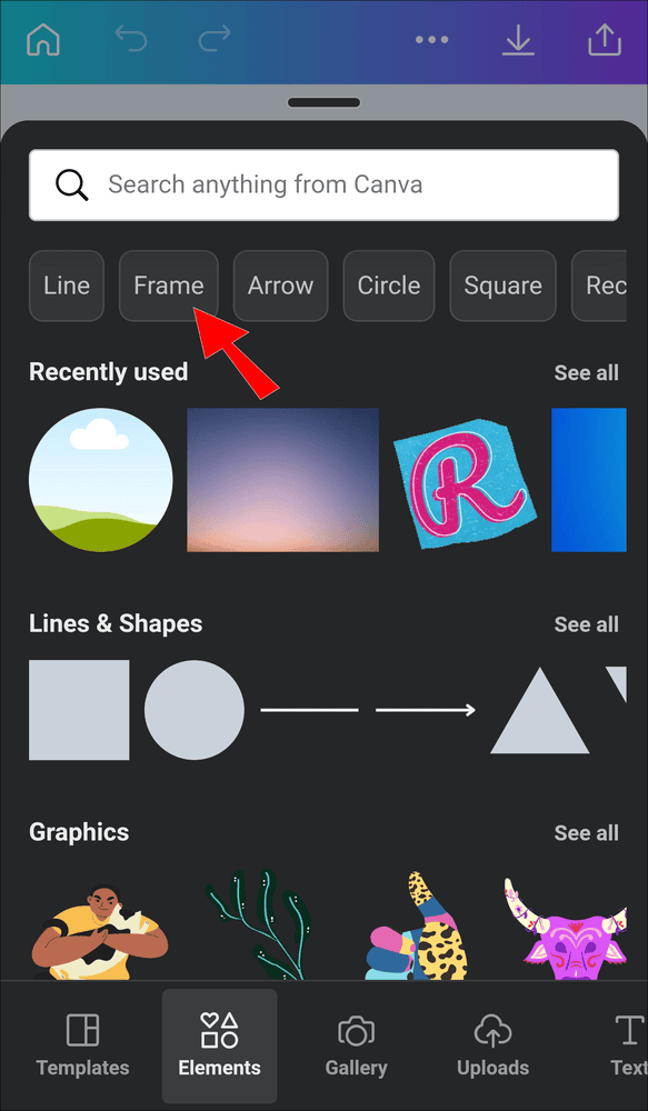 wwww كيفية عمل خلفية متدرجة الألوان في Canva