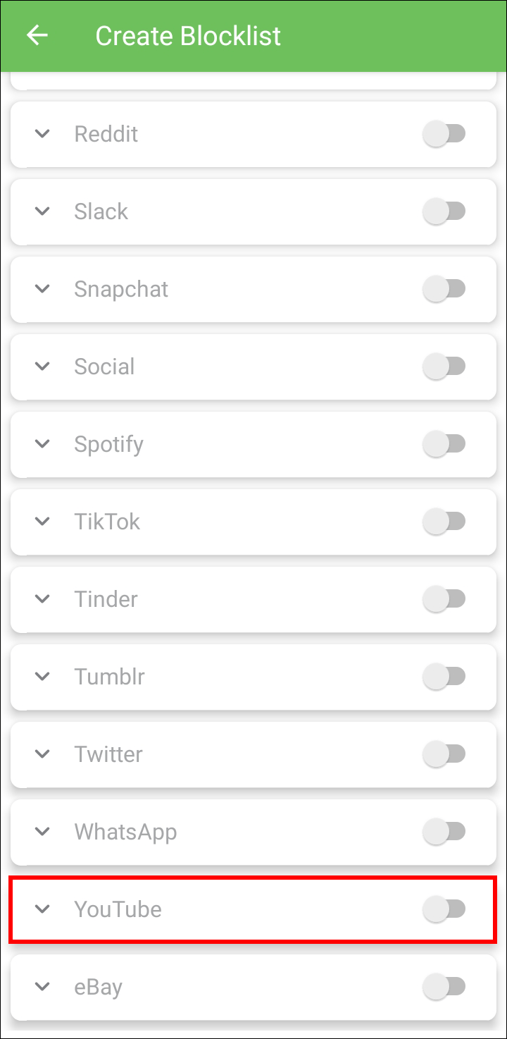 locate2 Comment bloquer YouTube sur Android
