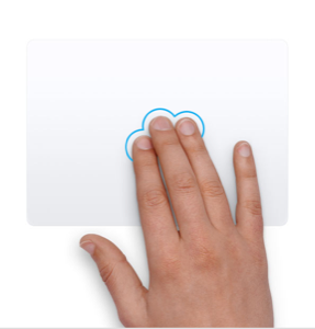 MacBook 3 Parmakla Sürükleme: Trackpad Hareketleri 24 look up mac gesture