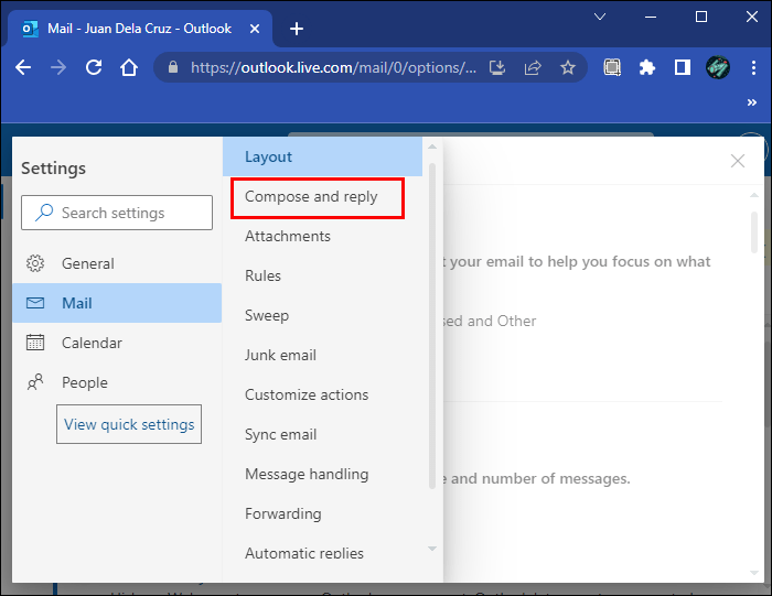 mail1 1 كيفية تغيير البريد الالكتروني في Outlook