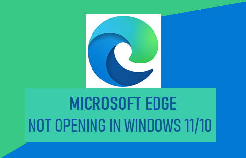 Microsoft Edge Windows 11/10'da Açılmıyor 1 Microsoft Edge Not Opening in Windows