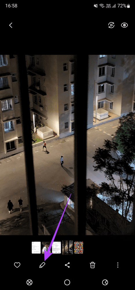 زر التحرير في المعرض