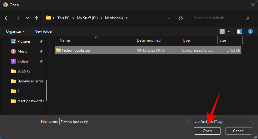 7 طرق لفتح ملفات ZIP على نظام التشغيل ويندوز 11 29 open zip files win 11 29 7 طرق لفتح ملفات ZIP على نظام التشغيل ويندوز 11