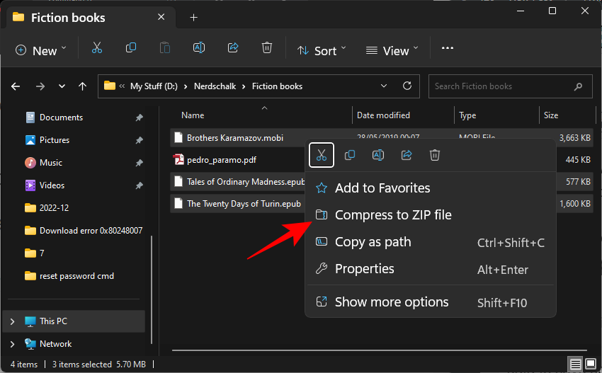 7 طرق لفتح ملفات ZIP على نظام التشغيل ويندوز 11 33 open zip files win 11 35 7 طرق لفتح ملفات ZIP على نظام التشغيل ويندوز 11