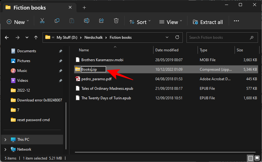 7 طرق لفتح ملفات ZIP على نظام التشغيل ويندوز 11 34 open zip files win 11 36 7 طرق لفتح ملفات ZIP على نظام التشغيل ويندوز 11