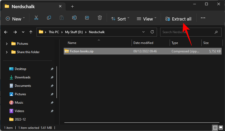 7 طرق لفتح ملفات ZIP على نظام التشغيل ويندوز 11 7 open zip files win 11 8 7 طرق لفتح ملفات ZIP على نظام التشغيل ويندوز 11
