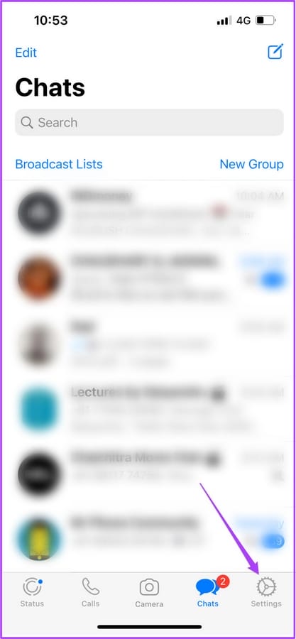 open settings in whatsapp iphone Soluciones para WhatsApp pantalla negra durante la videollamada