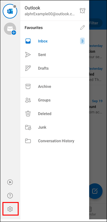 outlook كيفية تغيير البريد الالكتروني في Outlook