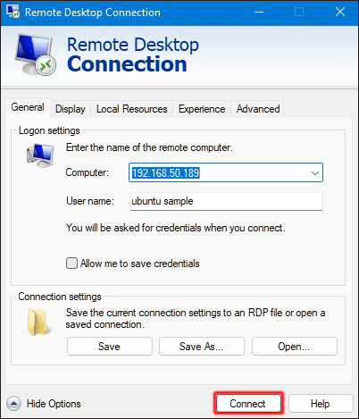 Comment se connecter à Ubuntu à distance à partir d'un PC Windows? 25 p5 2 Comment se connecter à Ubuntu à distance à partir d'un PC Windows?