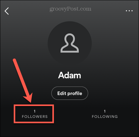 spotify mobile followers