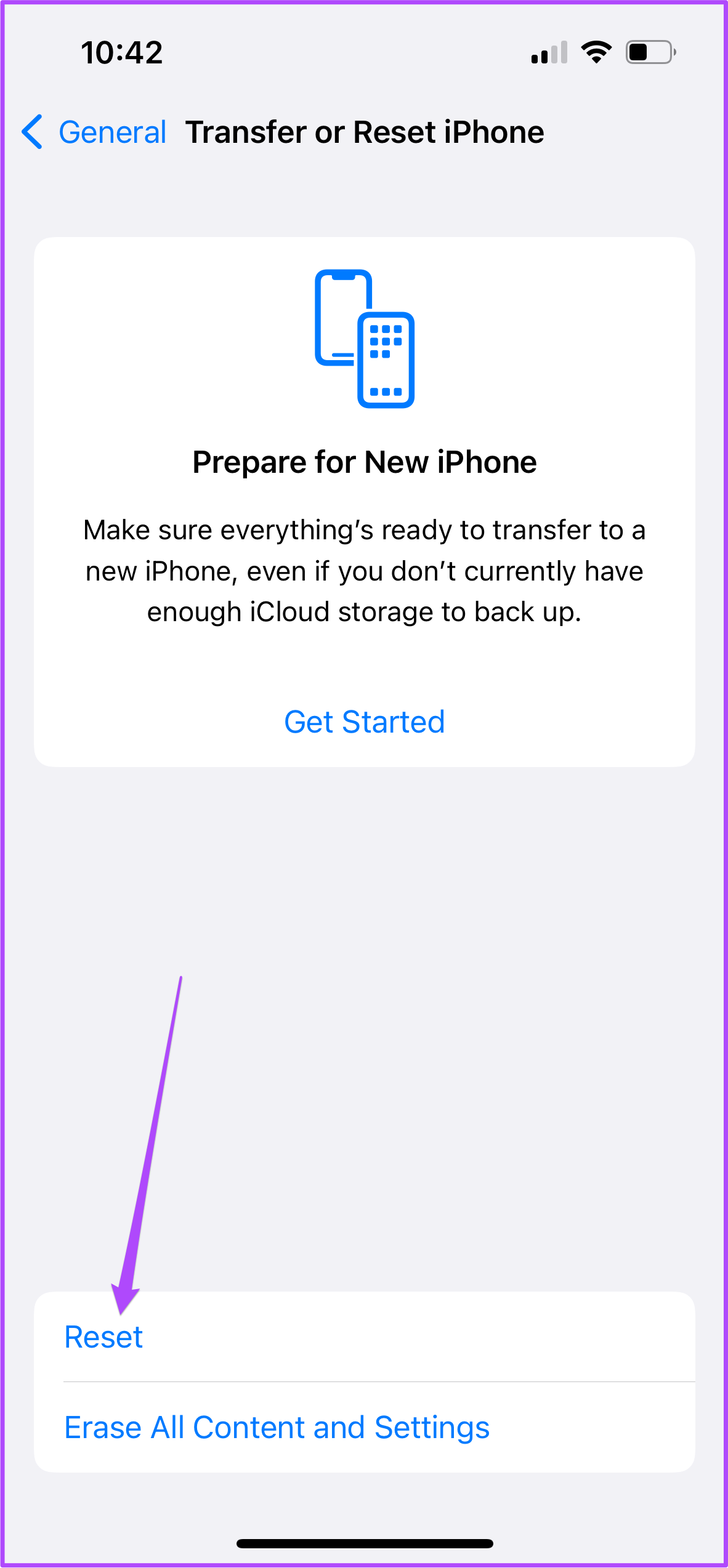 reset iphone settings Soluciones para WhatsApp pantalla negra durante la videollamada