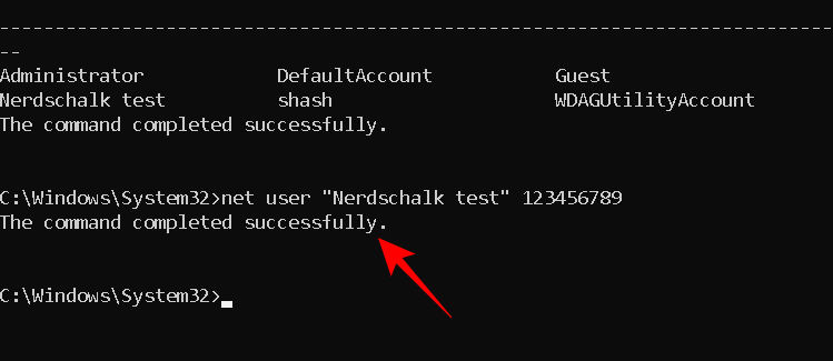 كيفية إعادة تعيين كلمة مرور مسؤول ويندوز 11 باستخدام موجه الأوامر (CMD) 5 reset password with cmd win 11 13 كيفية إعادة تعيين كلمة مرور مسؤول ويندوز 11 باستخدام موجه الأوامر (CMD)