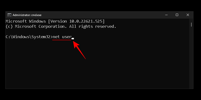 كيفية إعادة تعيين كلمة مرور مسؤول ويندوز 11 باستخدام موجه الأوامر (CMD) 13 reset password with cmd win 11 21 كيفية إعادة تعيين كلمة مرور مسؤول ويندوز 11 باستخدام موجه الأوامر (CMD)