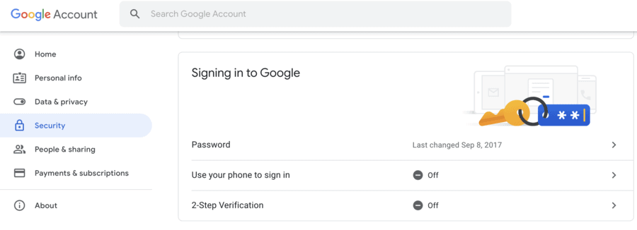 Gmail 2-Step Verification