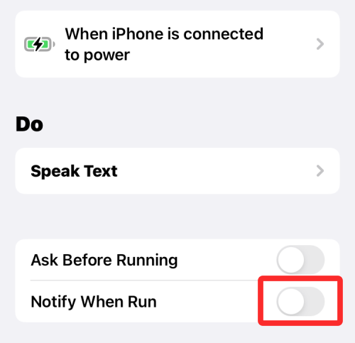 shortcuts automations 6 a 1 iPhone'da Kısayol Bildirimlerini Kolayca Kapatma
