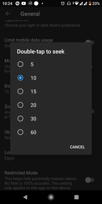 تسريع الفيديوهات في يوتيوب
