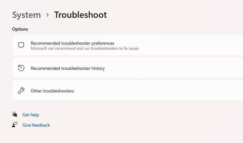 troubleshoot