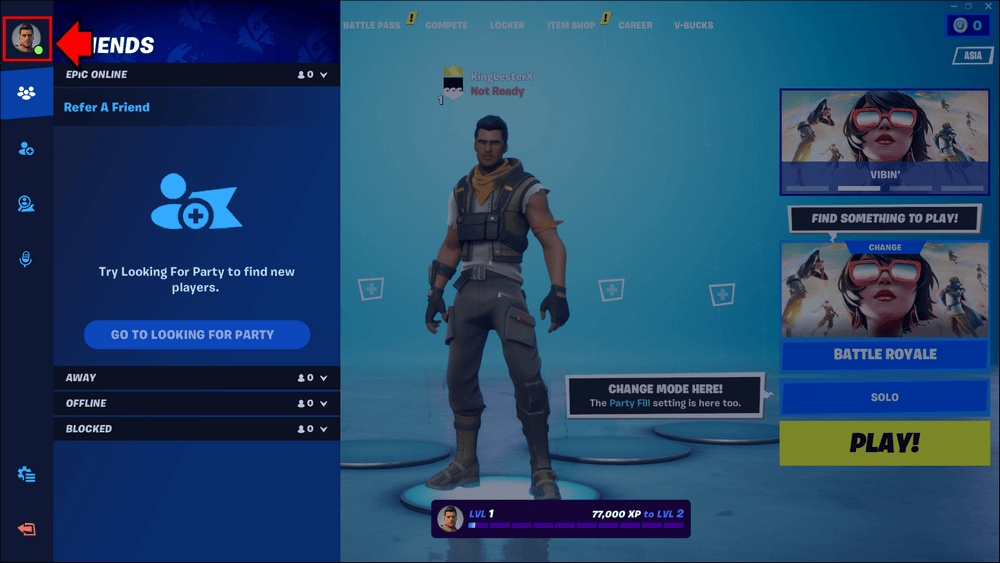 z2 5 1 Epic Games'te Çevrimdışı Görünme