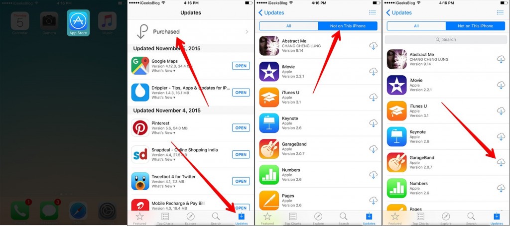 حذف التطبيقات على iOS