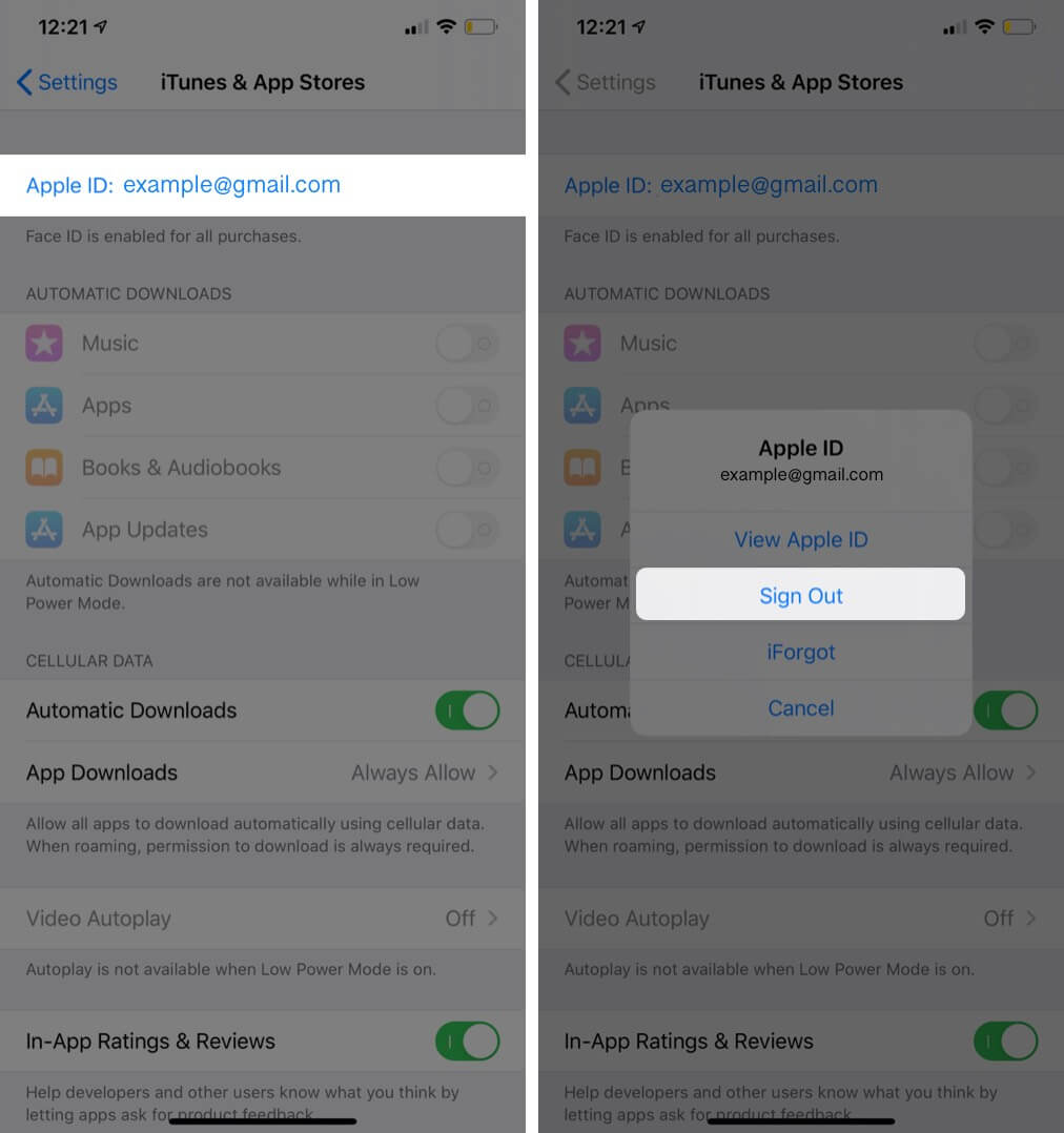 تعذر تثبيت تحديث التطبيقات على جهاز الآيفون