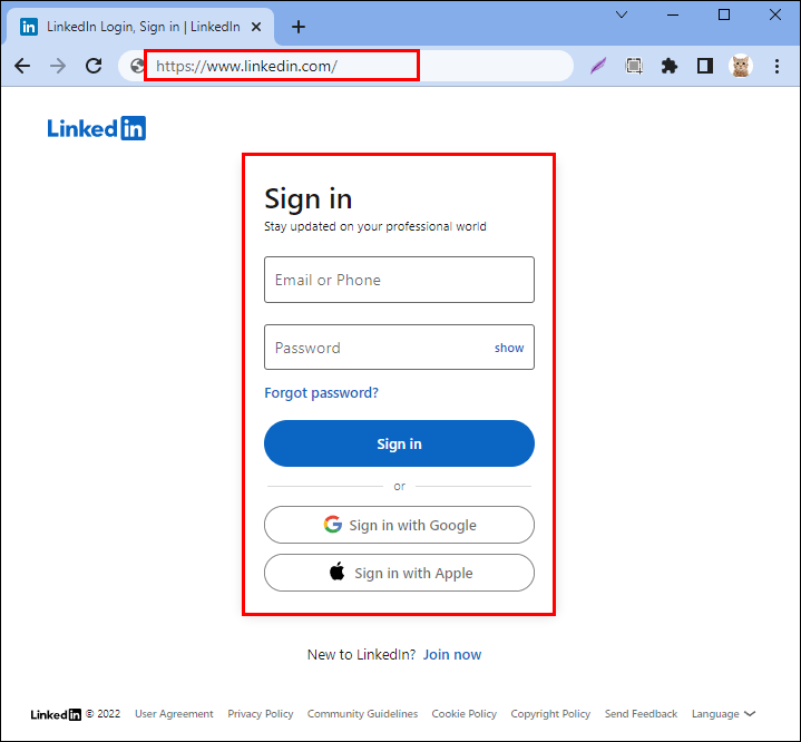 LinkedIn hesabınıza giriş yapın.