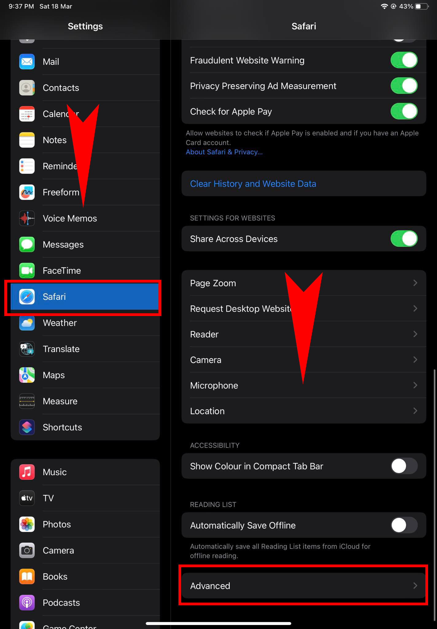 Safari Experimental Features: The Insider's Guide 21 iOS Settings app