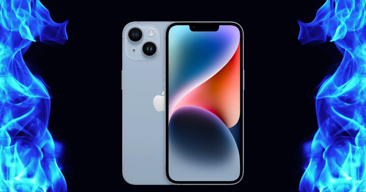 iphone 14 sobrecalienta