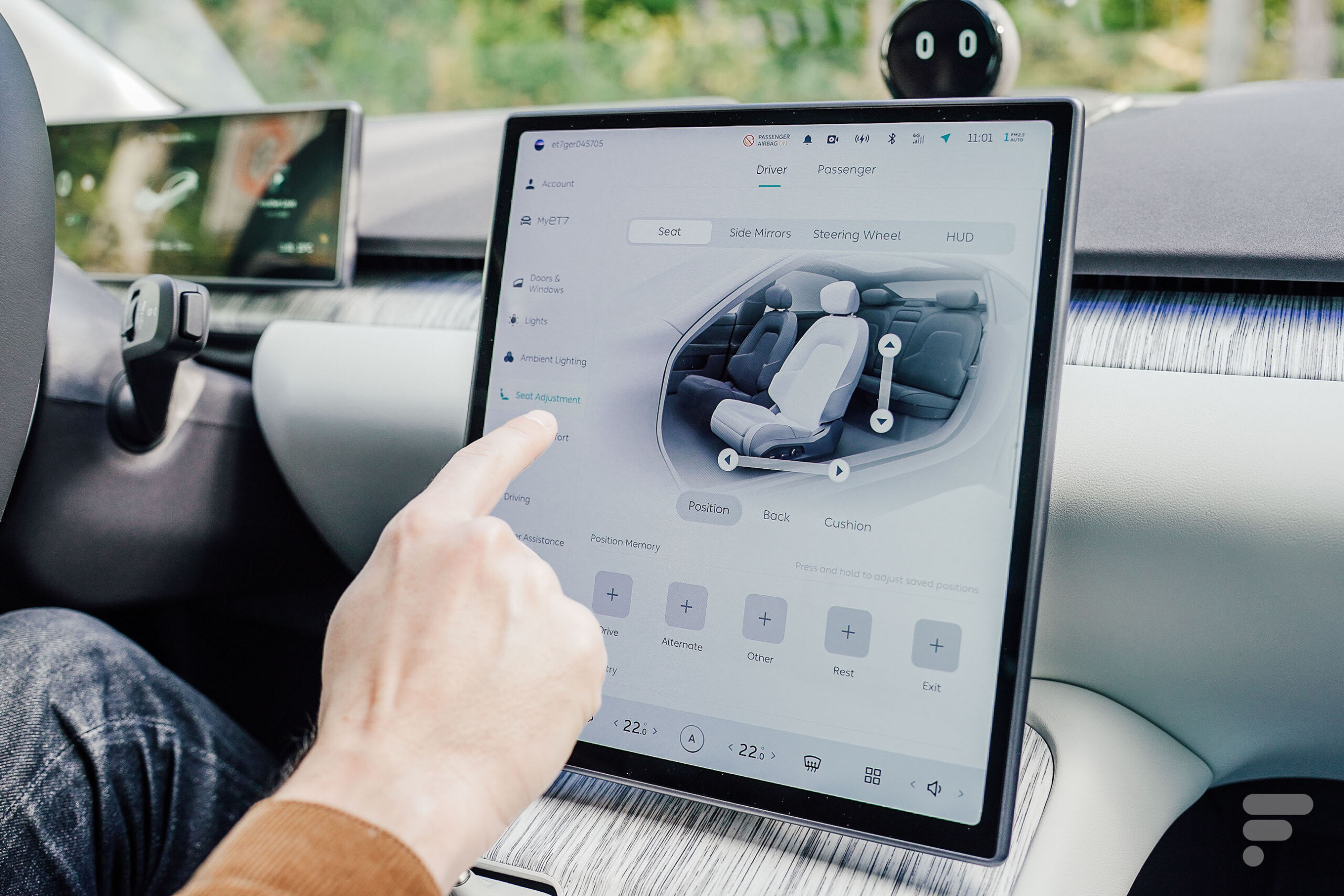 Nio ET7 // Source : Robin Wyck pour GoStart.Biz