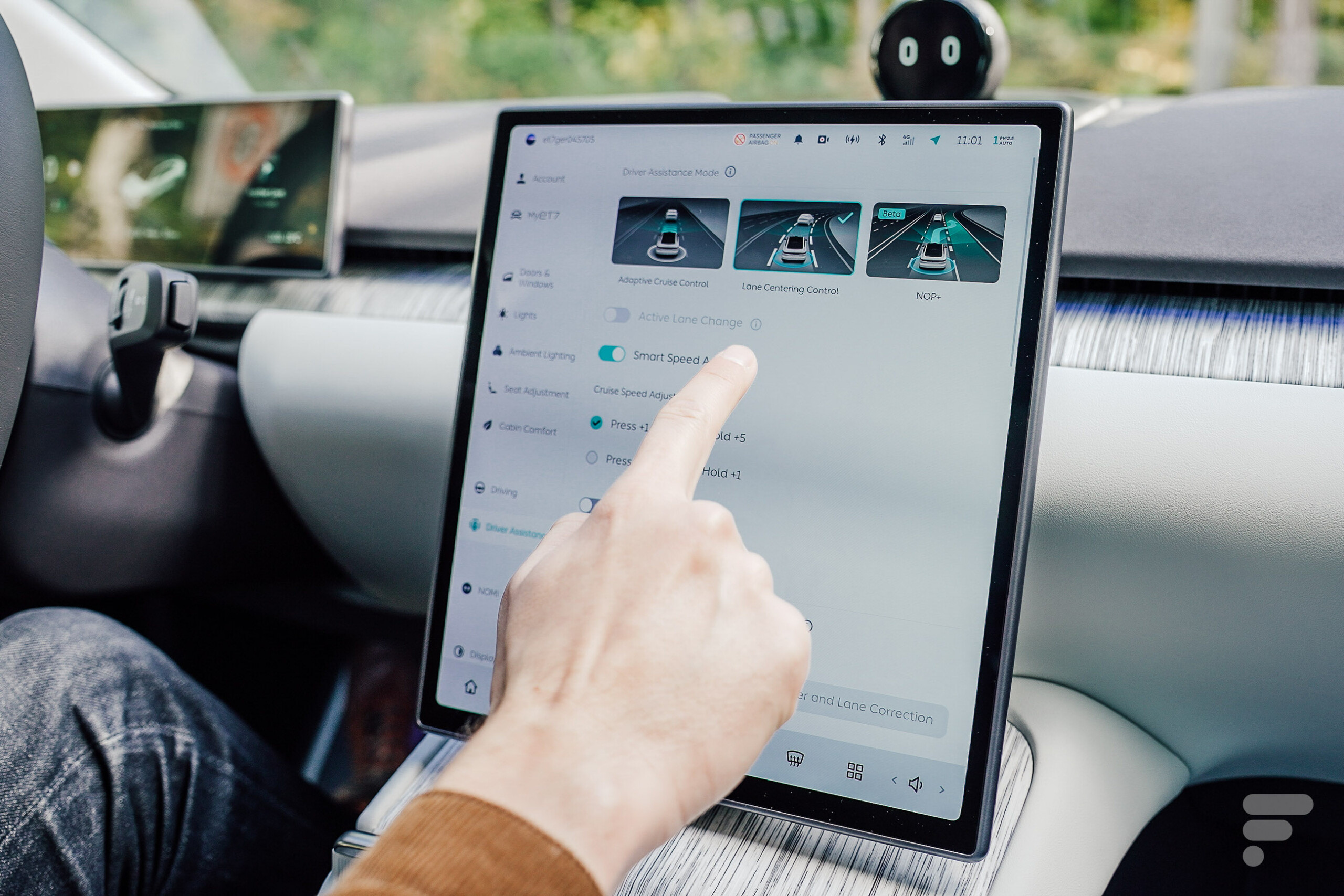 Nio ET7 // Source : Robin Wyck pour GoStart.Biz