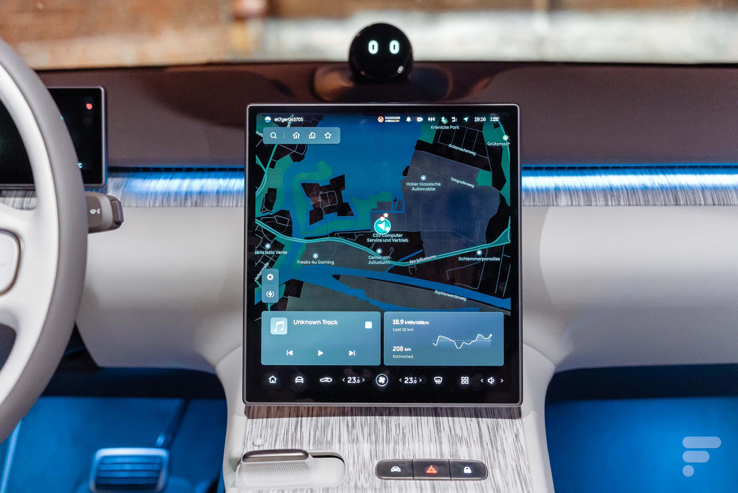 Nio ET7 // Source : Robin Wyck pour GoStart.Biz