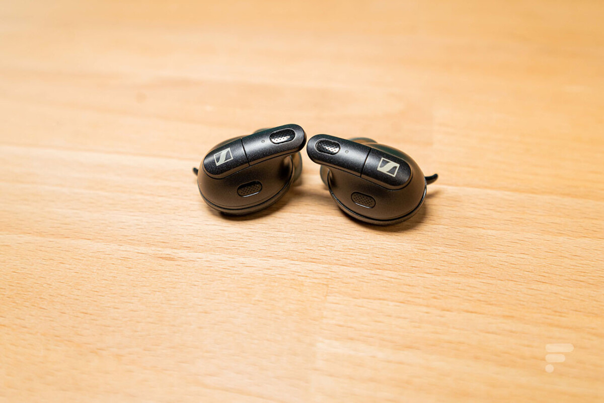Les micros des Sennheiser Conversation Clear Plus