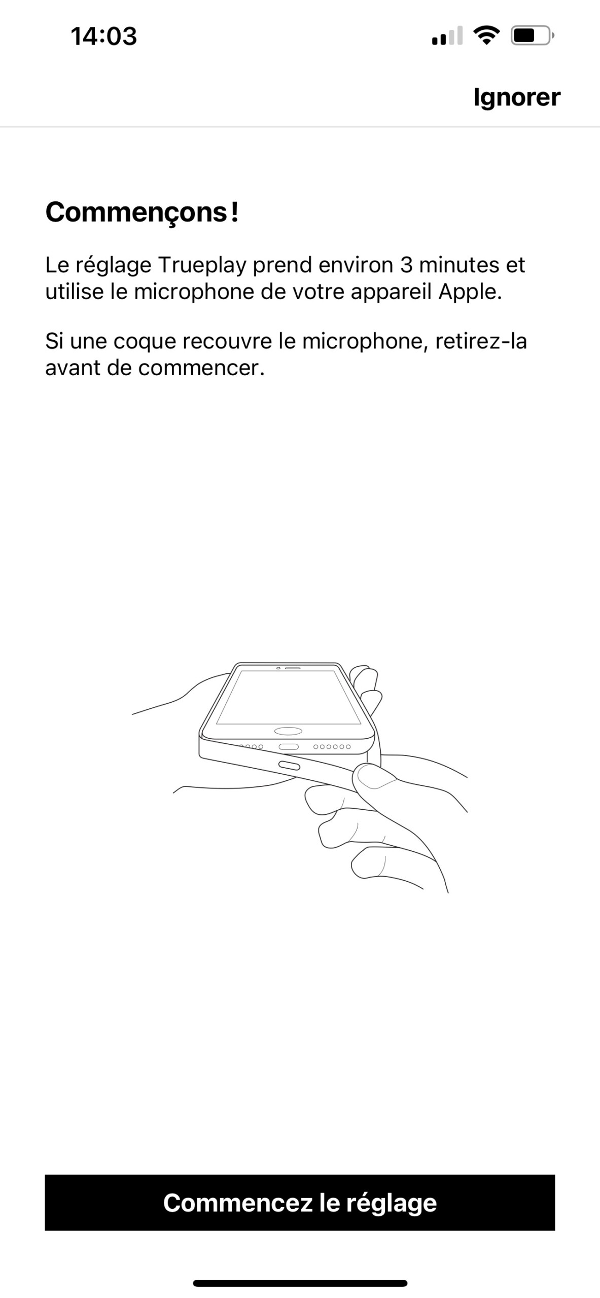 Sonos Era 100 Review: Atmospheric and Powerful Sound 35 L'iPhone peut être mis à contribution pour cette calibration.