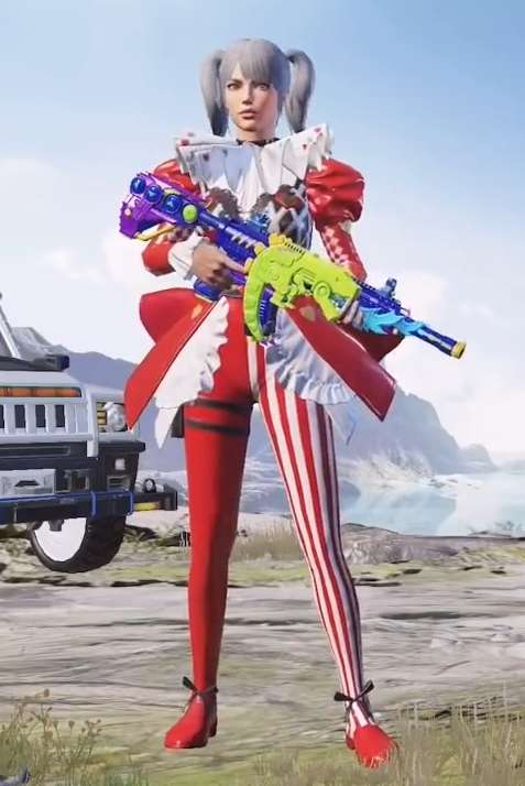 Queen of The Wrath Set In Pubg Mobile 