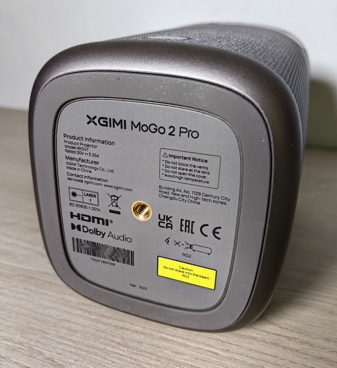 xgimi mogo 2 pro details 0008 Xgimi MoGo 2 Pro Review: Compact Video Projector