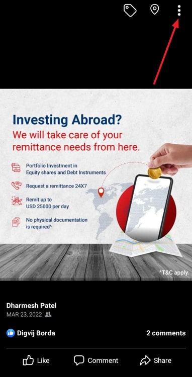 remove someone's like on facebook photo